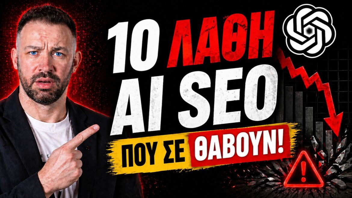 Don’t Let AI Ruin Your SEO: 10 Λάθη που Πρέπει να Γνωρίζετε